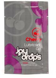 JoyDrops Lubrifiant pe baza de apa JoyDrops unisex Cherry Lubricant Gel 5 ml parfumat