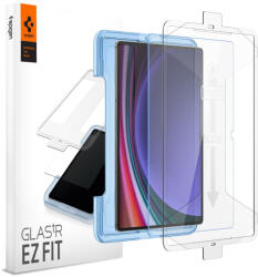 Spigen Folie pentru Samsung Galaxy Tab S9 Plus, Spigen Glas. TR EZ FIT, Clear