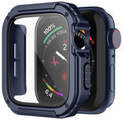 Lito Husa pentru Apple Watch 7 / 8 / 9 (41mm) + Folie, Lito Watch Armor 360, Blue