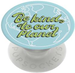 Popsockets Suport pentru telefon, Popsockets PopGrip, Be Kind to Our Planet