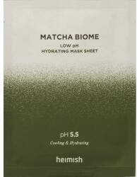 Heimish Mască din țesătură pentru față, cu efect hidratant - Heimish Matcha Biome Low pH Hydrating Mask Sheet 5 x 30 ml Masca de fata