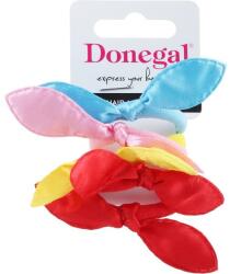Donegal Elastice de păr, 5 buc. , FA-5682+1, roșu + roz + galben + albastru - Donegal 5 buc