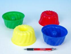 Teddies Matrite rotunde din plastic 12x7cm - 4 culori (42000236)