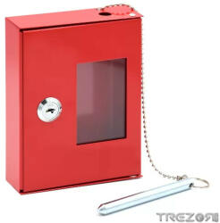 NN tűzkulcs szekrény rejtett üvegtörővel (colorado)