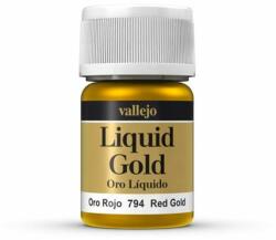Vallejo 70794 Liquid Gold - Red Gold (Alcohol Based) (70794)