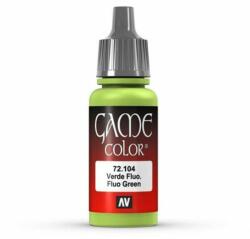 Vallejo 107 - Game Color - Fluorescent Green 18 ml (72104)