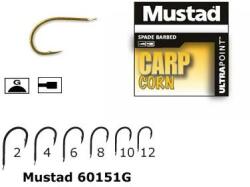 Mustad Carlige crap Mustad M. 60151G, Auriu, Nr. 8, 10 buc. /plic (M.60151G.8)