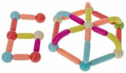 Kik Magnetic Building Toy Blocuri de construcție pentru copii mici 64 de bucăți 3, 5 cm Ball (KX5266_1)
