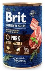 Brit Premium by Nature 400 g sertéshússal és nyelőcsővel kutyák számára