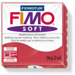 FIMO "Soft" gyurma 56g égethető meggy piros (8020-26) (8020-26) (8020-26)