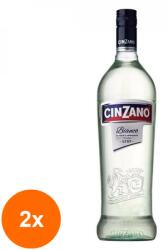 Cinzano Set 2 x Vermut, Cinzano Bianco, 15% Alcool, 1 l (FPG-2xCZB)