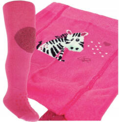  Yo! club mintás 3X ABS harisnyanadrág (80-86) - pink/zebra - babyshopkaposvar
