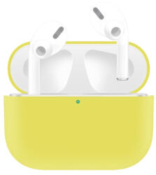 Carcasă SILICONE pentru Apple AirPods Pro galben
