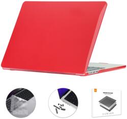 ENKAY CRYSTAL SET Set de protecție pentru MacBook Air 15" M2 / M3 (A2941 / A3114) roșu