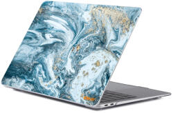 ENKAY MARBLE Puzdro pre MacBook Pro 13" A2251 / A2289 / A2338 BLUE ÎNCHIS