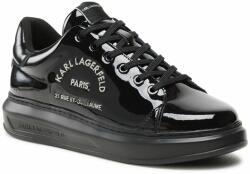 Karl Lagerfeld Sneakers KARL LAGERFELD KL52539S Black Patent Lthr Bărbați