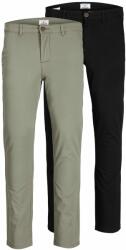 JACK & JONES Chino nadrág 'Marco' zöld, fekete, Méret 38