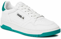 KARL LAGERFELD Sneakers KARL LAGERFELD KL63024 White Lthr w/Dk Green 01F