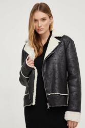 Answear Lab rövid kabát női, fekete, átmeneti - fekete L - answear - 25 990 Ft