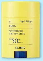 scinic. Fényvédő stift arcra Enjoy Waterproof Airy Sun Stick SPF 50 - 20 g