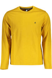 U. S. Grand Polo Equipment & Apparel Tricou barbati cu maneca lunga si imprimeu cu logo galben (FI-UST160_GISENAPE_3XL)