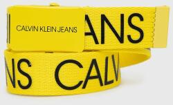 Calvin Klein Jeans gyerek öv sárga - sárga 70