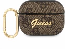 GUESS 4G Script PC/PU Apple Airpods Pro Brown tok