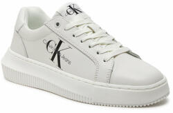 Calvin Klein Sneakers Calvin Klein Jeans Chunky Cupsole Laceup Mon Lth Wn YW0YW00823 White YBR