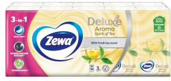 Zewa Papírzsebkendő ZEWA Deluxe Spirit of Tea 3 rétegű 10x10 darabos (53519) - papir-bolt