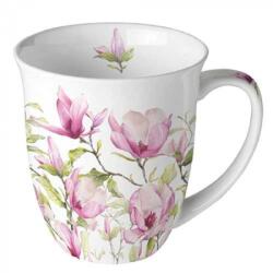 Ambiente Porcelán bögre - 400ml - Blooming magnolia