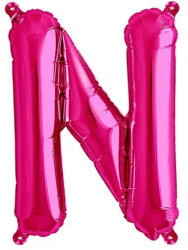 Balloons4party Balon folie litera N roz 40 cm