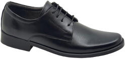 Lucianis Style Pantofi barbati, eleganti, din piele naturala, negru, ADYSIRETN
