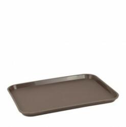 Horecano - Пластмасова табла за сервиране 40x29см кафява (JD-1216-B) (0194471)