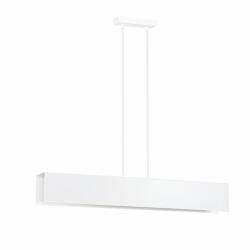 Emibig Lustra moderna alba din metal cu 3 becuri Gentor (673/3)