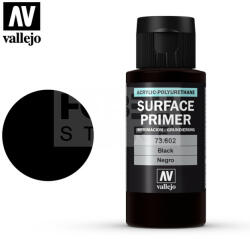 Vallejo Surface Primer Black alapozófesték 60ml 73602V
