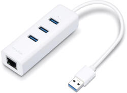 TP-Link UE330 3-Port Hub & Gigabit Ethernet Adapter 2 in 1 USB Adapter (UE330)
