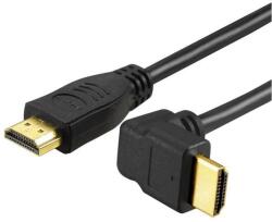 SBOX SX-531454 HDMI 1.4 M - M, 1, 5M 90° fekete kábel (SX-531454)