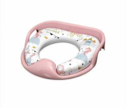 Lorelli Reductor moale pentru toaleta, cu manere, model universal, Princess Pink (10130990007) - babyneeds