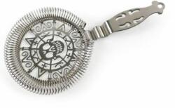 Rozsdamentes acél spirálszűrő koponya mintás