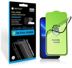 Apple iPhone 12 Pro Max, 5D Full Glue Nano teljes kijelzős üvegfólia, fekete - speedshop
