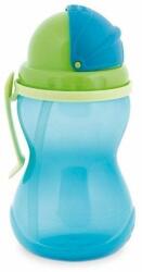Canpol Babies Sports Bottle cu tub pliabil 370 ml 56/113 albastru