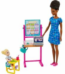 Mattel Set de joacă BRB Profession cu o păpușă profesor neagră (500813) Papusa Barbie