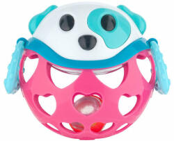 CanpolBabies CANPOL BABIES Jucărie interactivă cu minge cu zdrănitoare Câine roz (79101PIN)