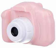 MOMI Aparat foto digital pentru copii Forever SKC-100 roz (FOTSKC100FOPI)