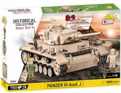 COBI II WW Panzer III Ausf J, 2 în 1, 780 CP, 2 f (2562)