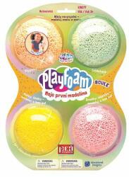Pexi PlayFoam Boule 4 pachet-Glittery (EI9271)