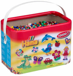 Hama Beads intr-o cutie Mix 10.000 buc - MIDI (202-67)