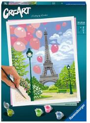 Ravensburger Primavara CreArt la Paris (20201) Carte de colorat