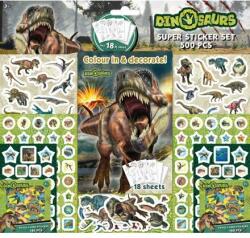 JIRI MODELS Singur. set 500/ Dino (2082-8) Carte de colorat