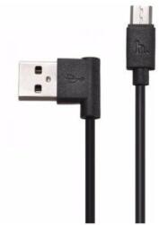 hoco. UPM10 "L alakú" Micro USB töltőkábel fekete (HC021155) (HC021155)